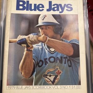 1979 Blue Jays Scorebook Magazine Vol.3 No.1 Batter Cover MLB Program G